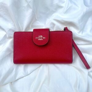 Coach Cherry Red Women's Wallet